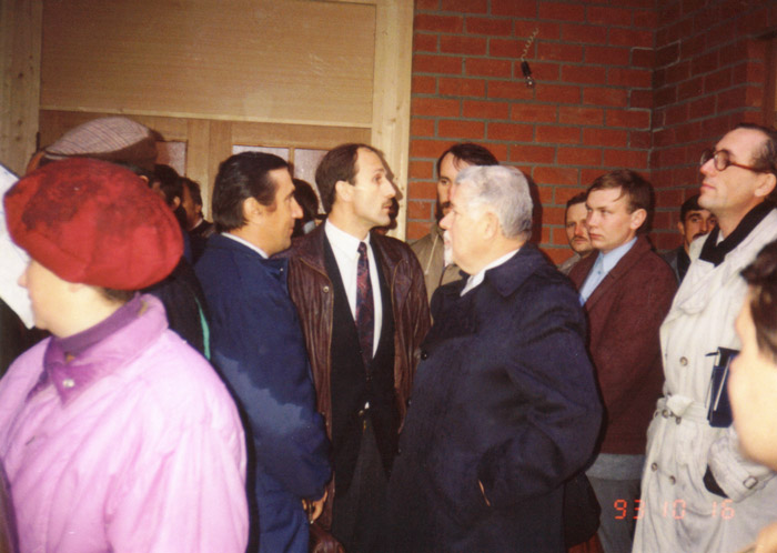 Тула 1993 Не пускают на съезд СЦЕХБ